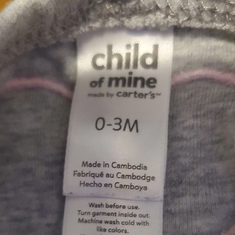🐻 Carter's Heather Gray Kids Pants